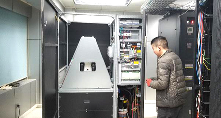 審計廳主機房精密空調更換圓滿完成，信息系統運行維護服務保障有力